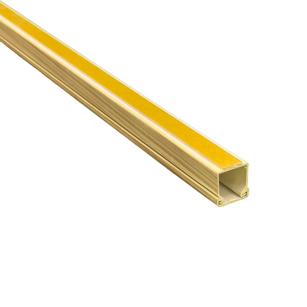 Kabelkanal Buche 15x15 mm Selbstklebend (1m Stück) Kabelkanal Buche 15x15 mm Selbstklebend (1m Stück)