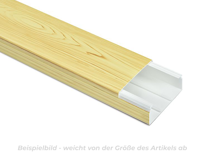 Kabelkanal Kiefer / Fichte 40x15 mm Selbstklebend (1m Stück)