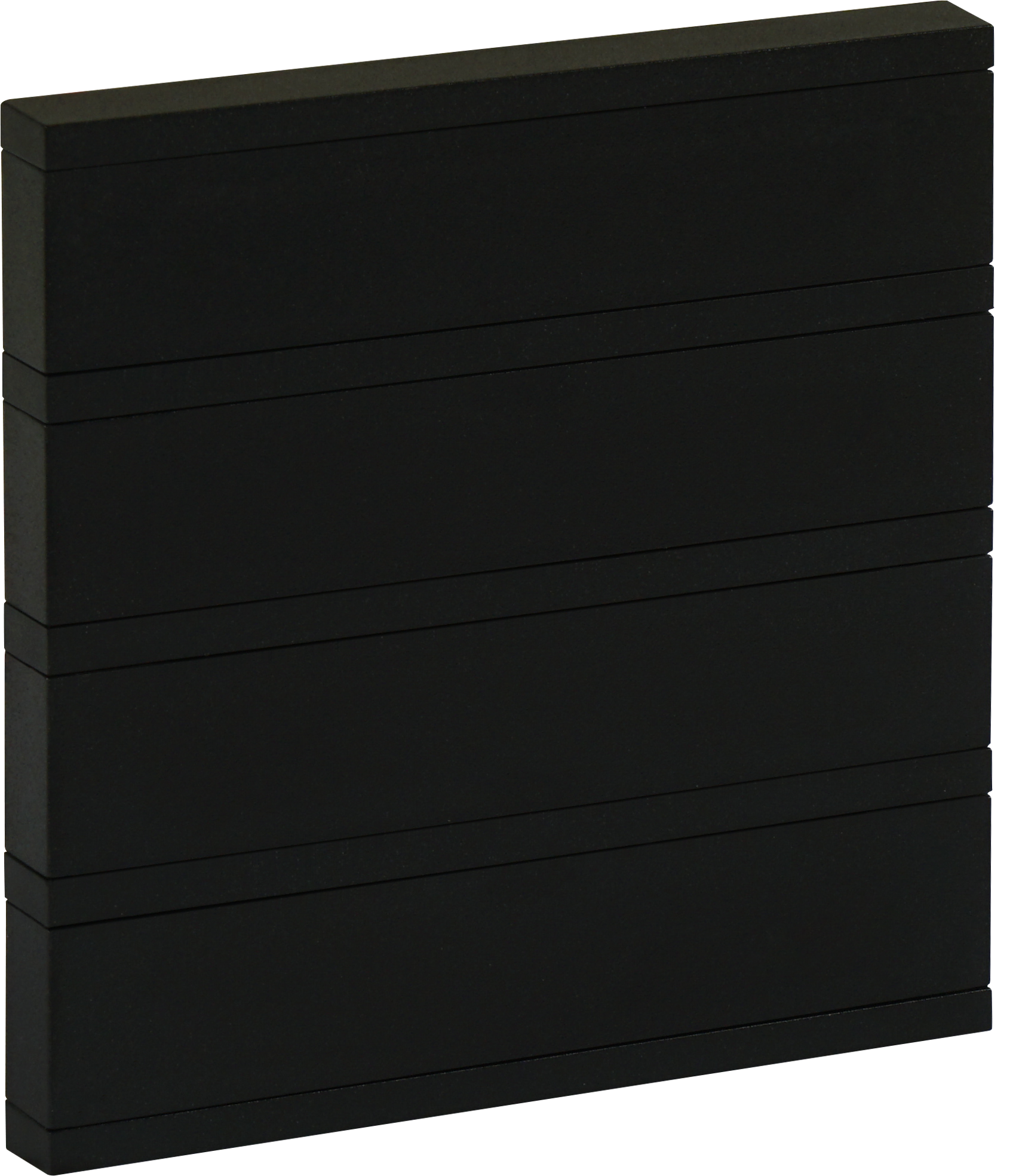 4Fold-Switch-NS3XAAribOS211B ORIA Taster mit KNX Busankoppler anthrazit mit 8 Tasten