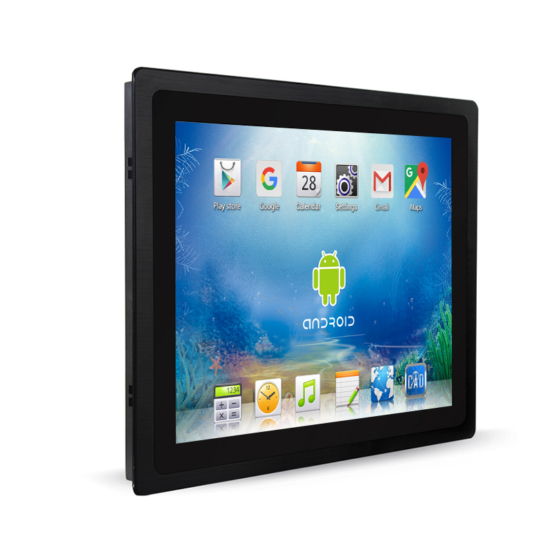 frontansicht-android-wandeinbau-touchpanel 10,1" ANDROID Wandeinbau Touchpanel