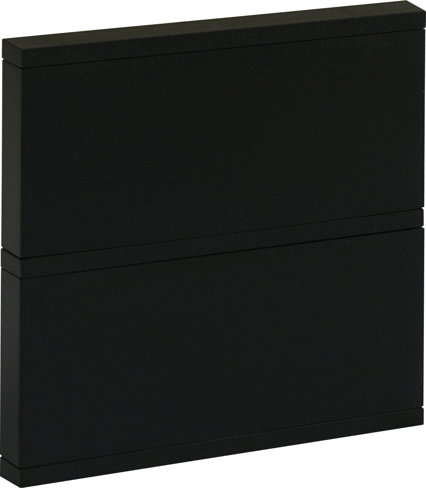 2Fold-Switch-NSLVRSq58VyAxai ORIA Taster mit KNX Busankoppler anthrazit mit 4 Tasten