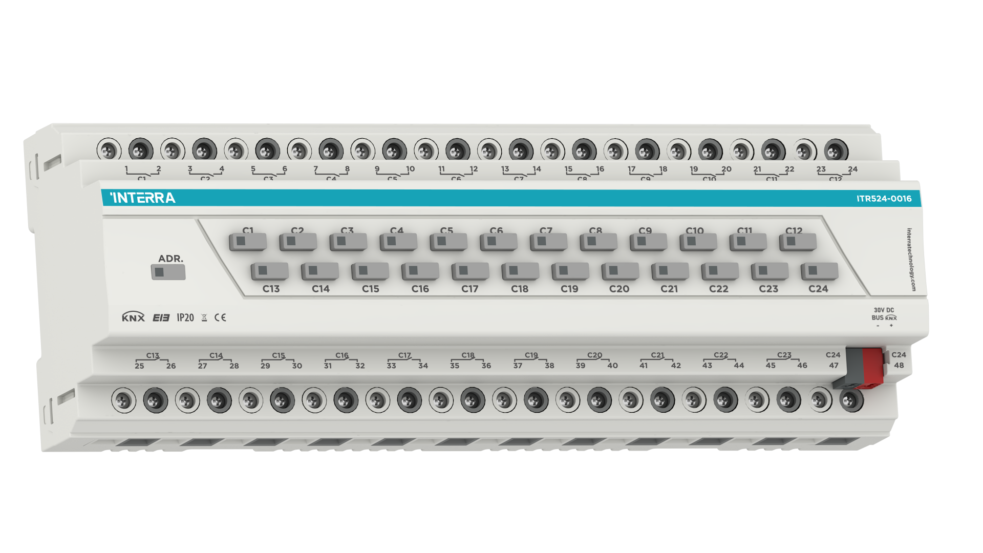 24 fach KNX Aktor / Kombiaktor 24 fach KNX Aktor / Kombiaktor