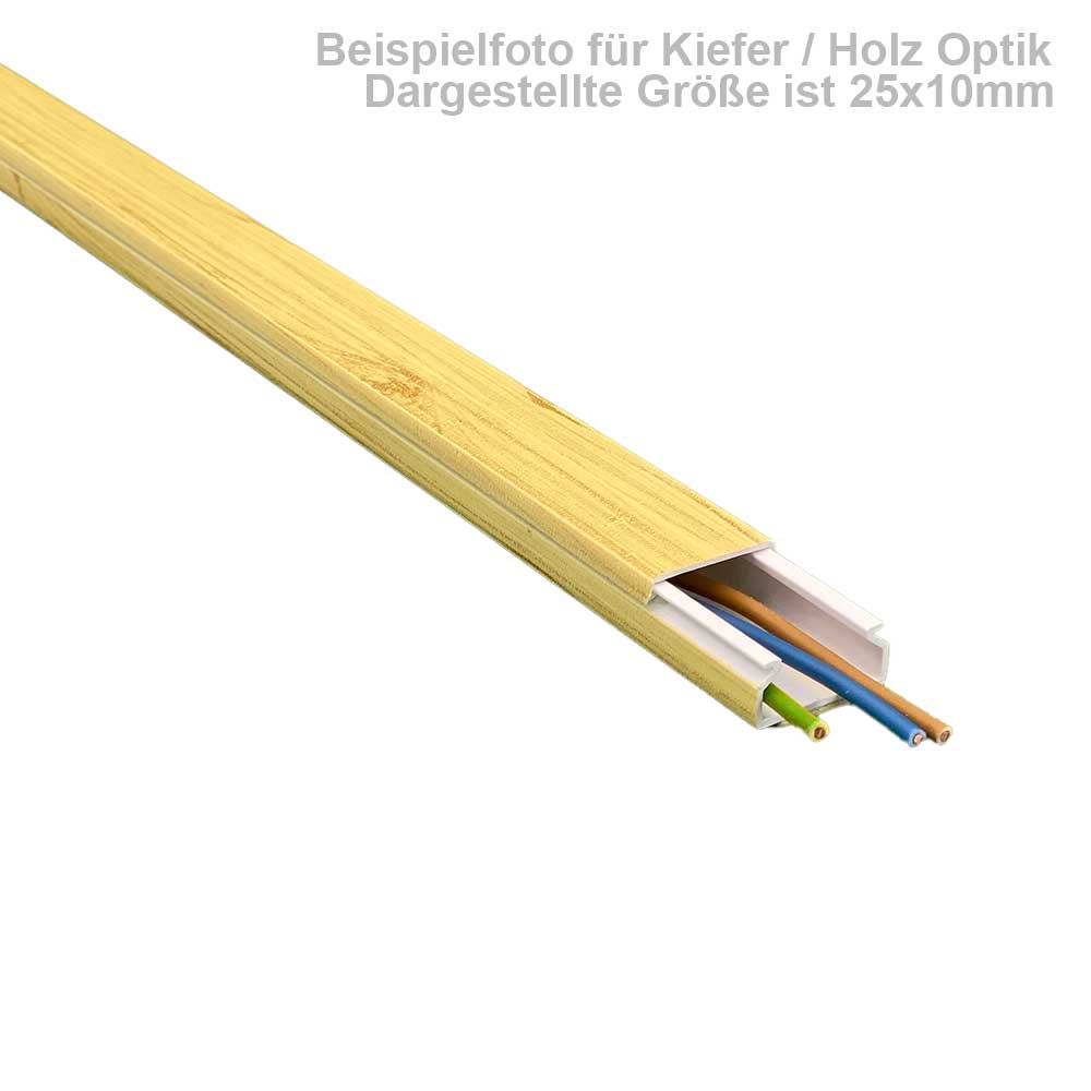 Kabelkanal Kiefer / Fichte 40x40 mm Schrauben/Bohren (1m Stück) Kabelkanal Kiefer / Fichte 40x40 mm Schrauben/Bohren (1m Stück)