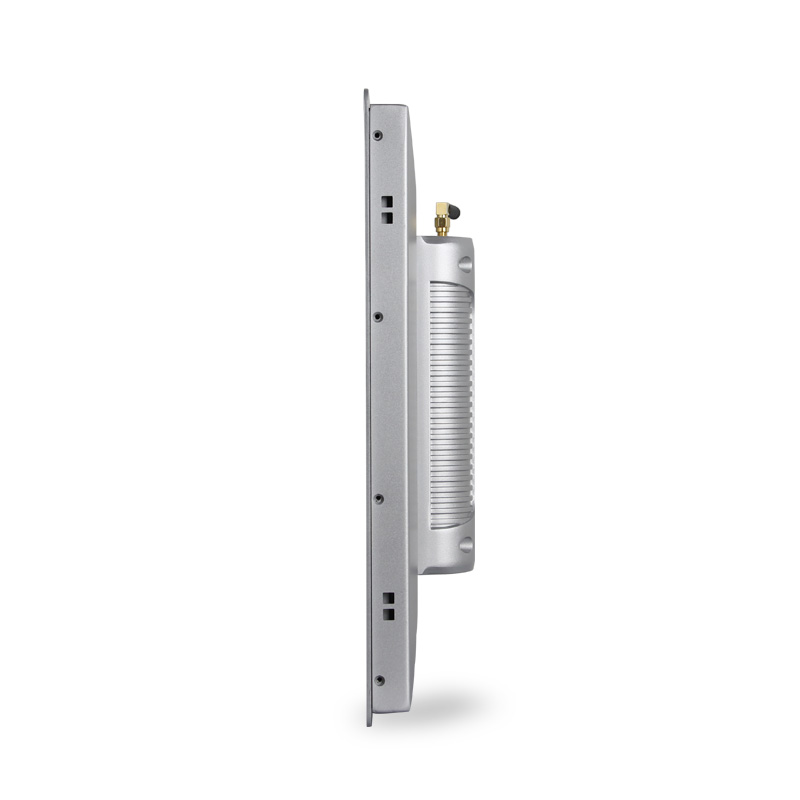 seitenansicht-silber-android-wandeinbau-touchpanel 10,1" ANDROID Wandeinbau Touchpanel
