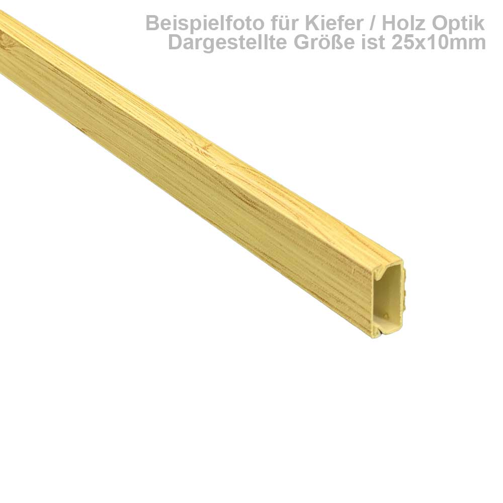 Kabelkanal Kiefer / Fichte 40x40 mm Schrauben/Bohren (1m Stück) Kabelkanal Kiefer / Fichte 40x40 mm Schrauben/Bohren (1m Stück)
