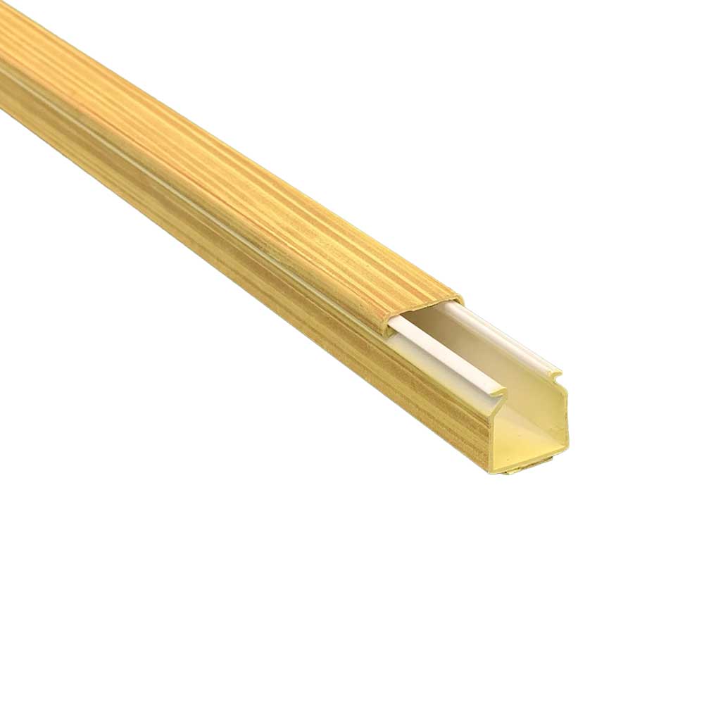 Kabelkanal Buche 15x15 mm Selbstklebend (1m Stück) Kabelkanal Buche 15x15 mm Selbstklebend (1m Stück)