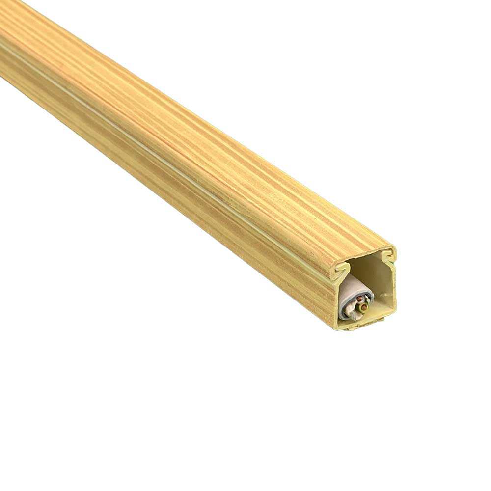 Kabelkanal Buche 15x15 mm Selbstklebend (1m Stück) Kabelkanal Buche 15x15 mm Selbstklebend (1m Stück)