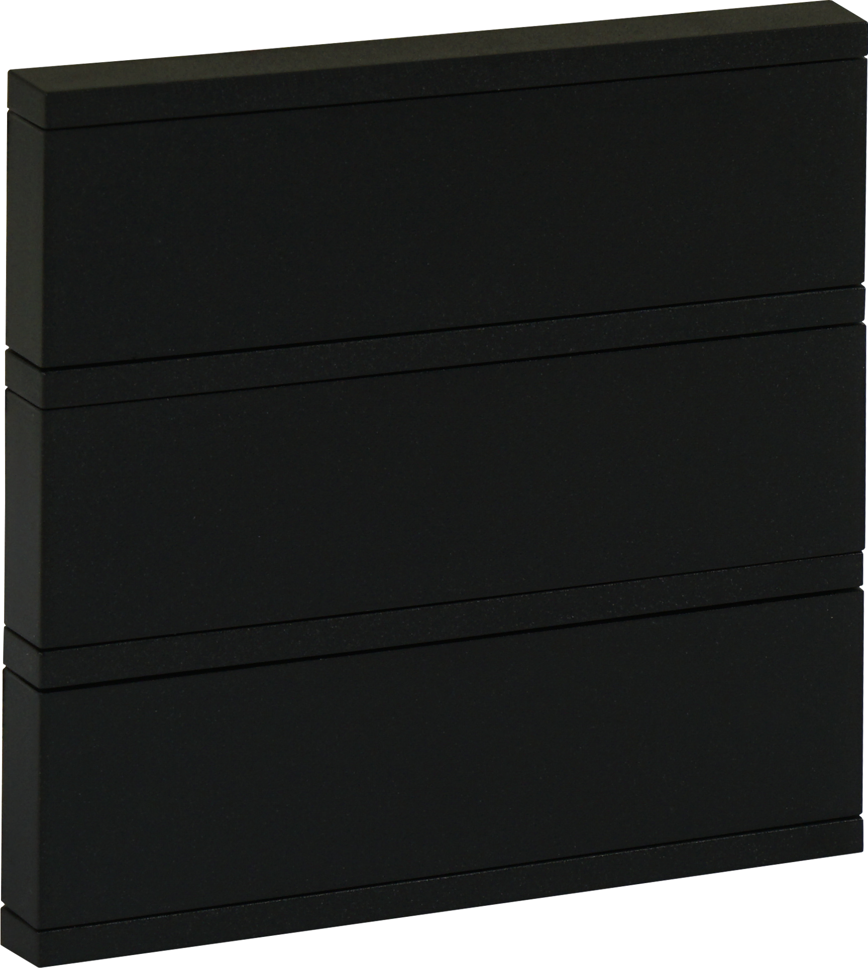 3Fold-Switch-NSXhU6d9mFCkpyg ORIA Taster mit KNX Busankoppler anthrazit mit 6 Tasten