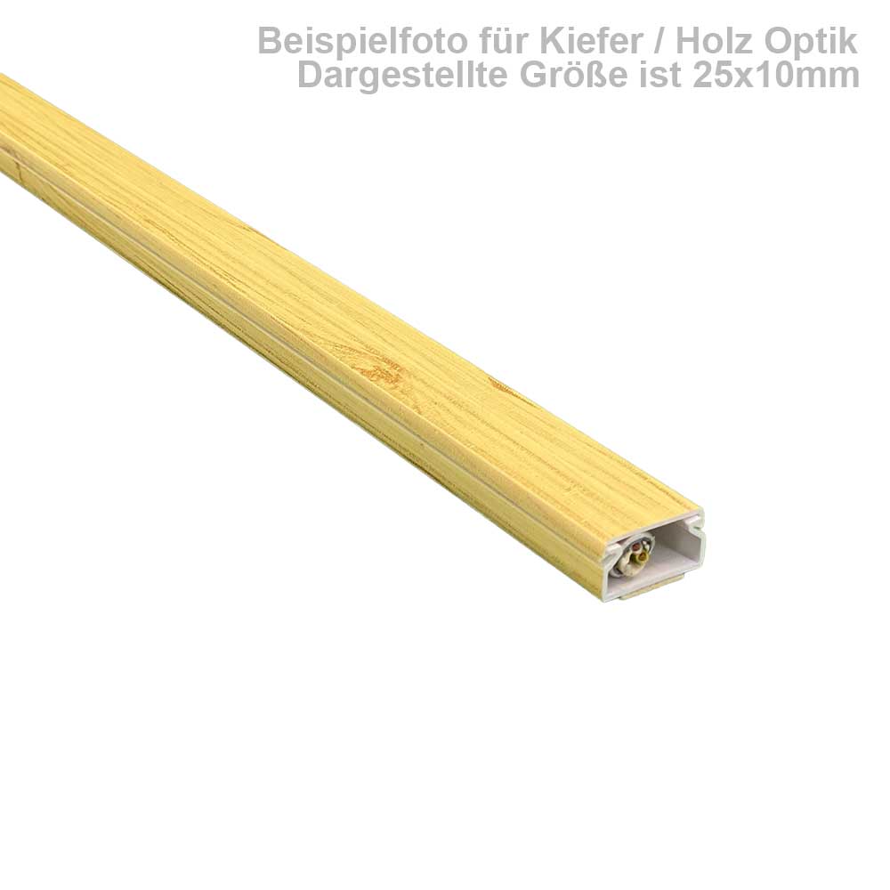 Kabelkanal Kiefer / Fichte 40x40 mm Schrauben/Bohren (1m Stück) Kabelkanal Kiefer / Fichte 40x40 mm Schrauben/Bohren (1m Stück)