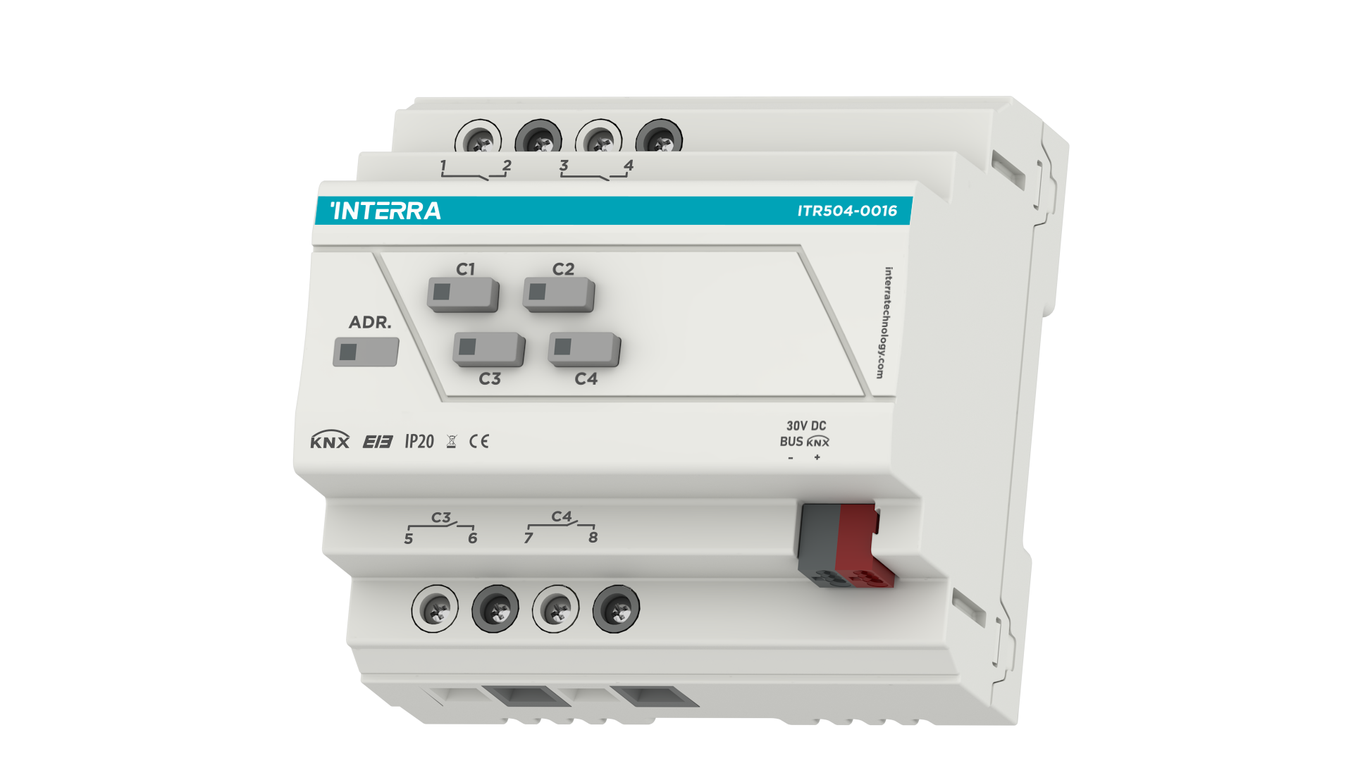 4 Kanal KNX Aktor / Kombiaktor 4 Kanal KNX Aktor / Kombiaktor