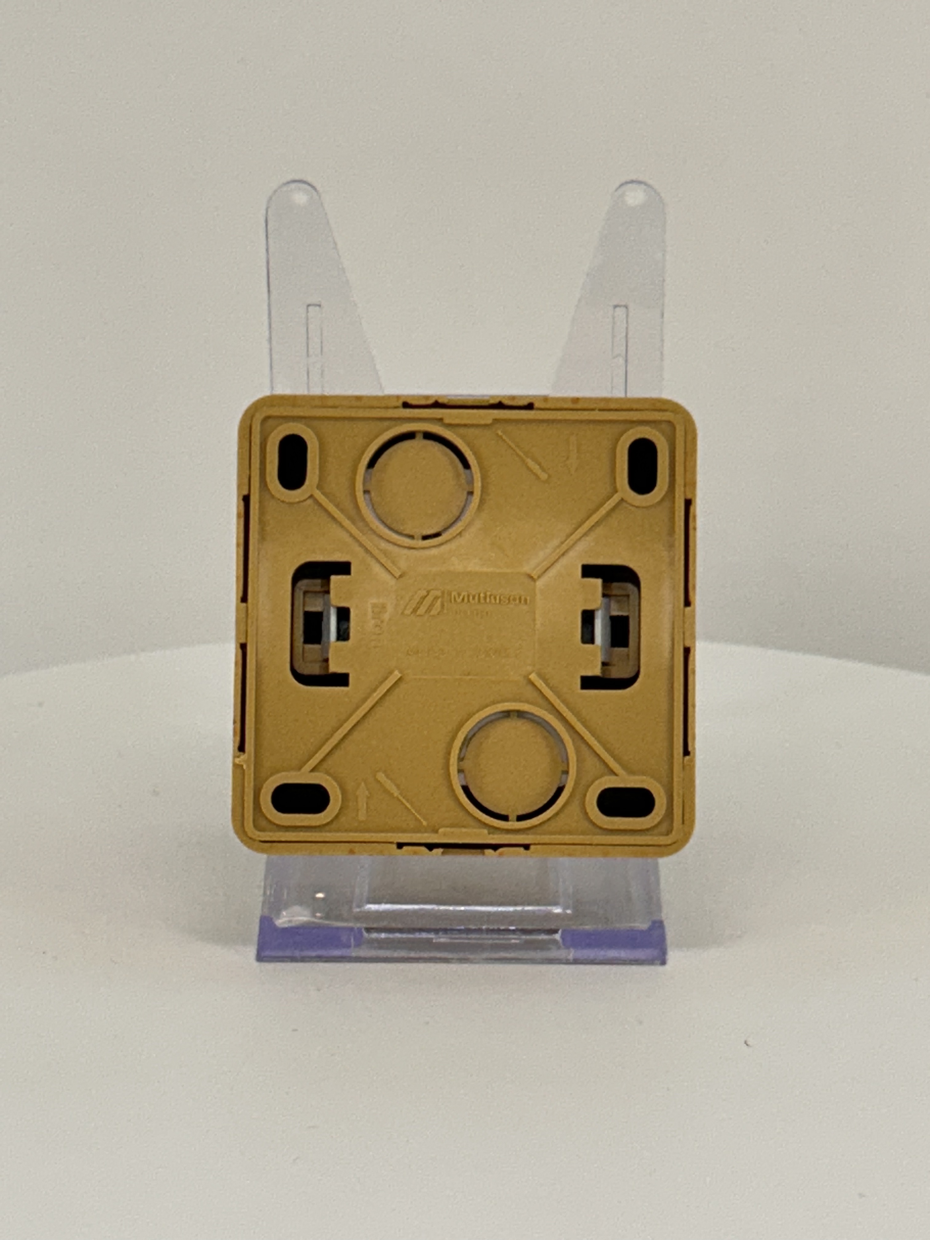 Lichtschalter Aufputz IP20 mit Eiche Holz Optik - BRON